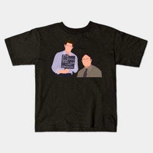 Office Jim and Dwight 0 Days Since Our Last Nonsense Meme Fan Art Kids T-Shirt